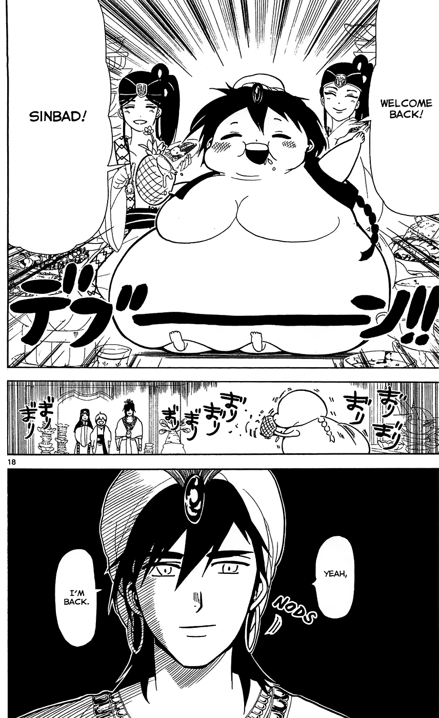 Magi - Labyrinth of Magic Chapter 77 page 19 - Chapter 77: Sindria Kingdom