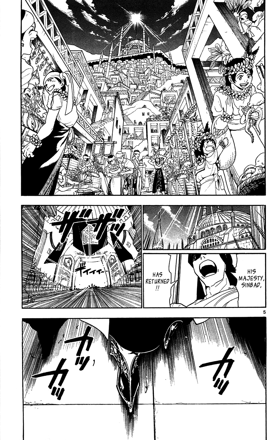 Magi - Labyrinth of Magic Chapter 77 page 6 - Chapter 77: Sindria Kingdom