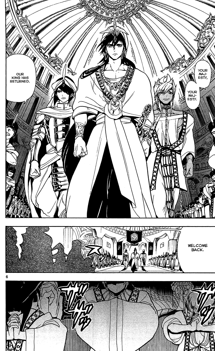 Magi - Labyrinth of Magic Chapter 77 page 7 - Chapter 77: Sindria Kingdom