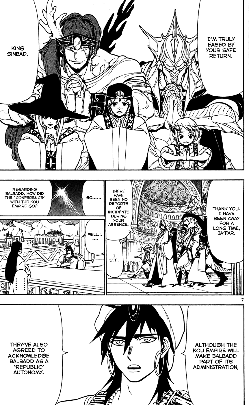 Magi - Labyrinth of Magic Chapter 77 page 8 - Chapter 77: Sindria Kingdom