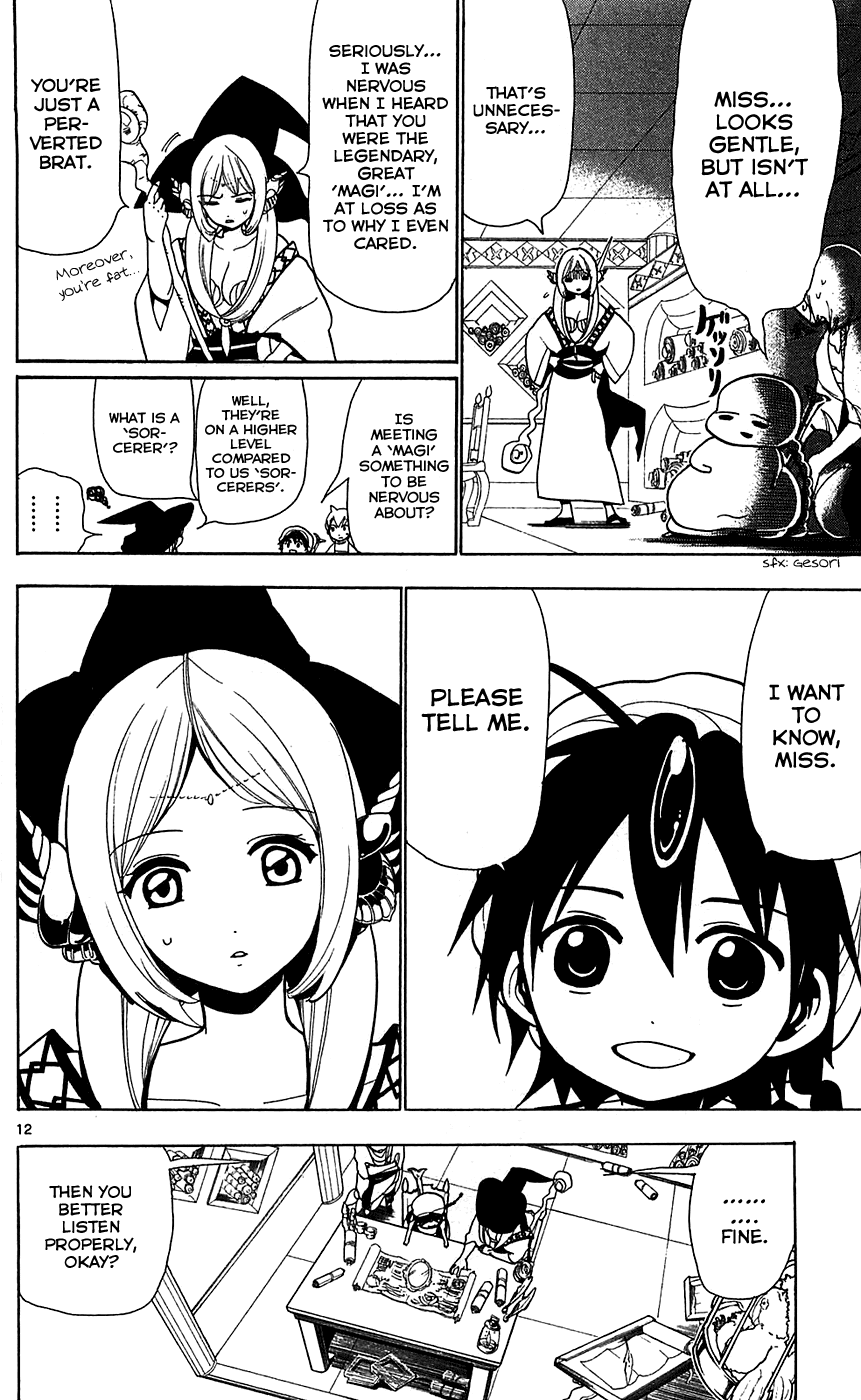 Magi - Labyrinth of Magic Chapter 78 page 13 - Chapter 78: Magicians