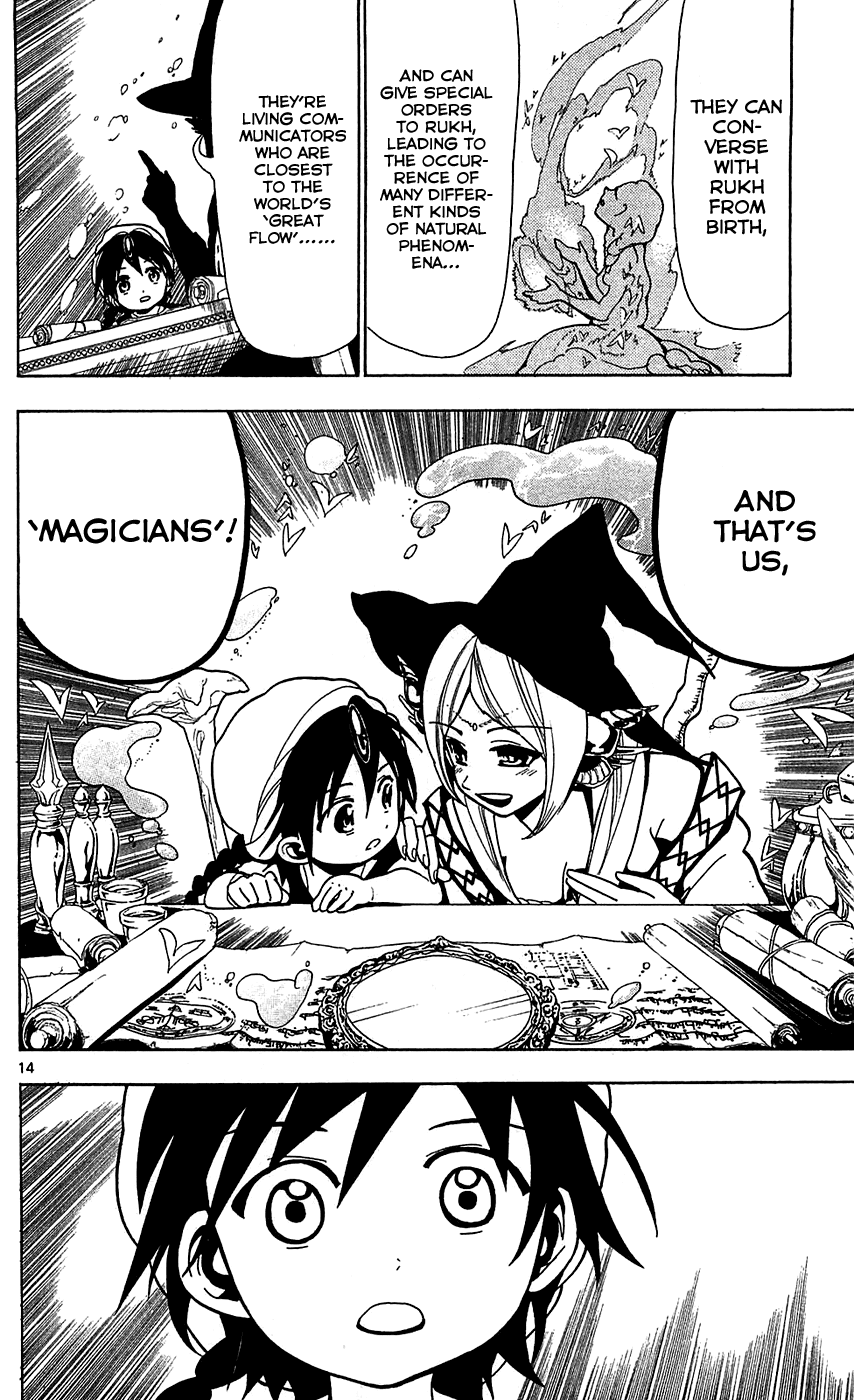 Magi - Labyrinth of Magic Chapter 78 page 15 - Chapter 78: Magicians