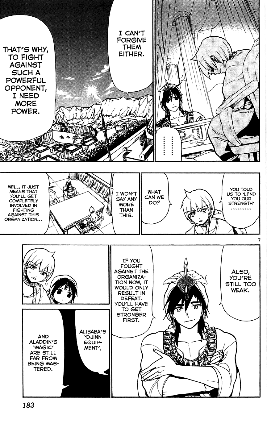 Magi - Labyrinth of Magic Chapter 78 page 8 - Chapter 78: Magicians