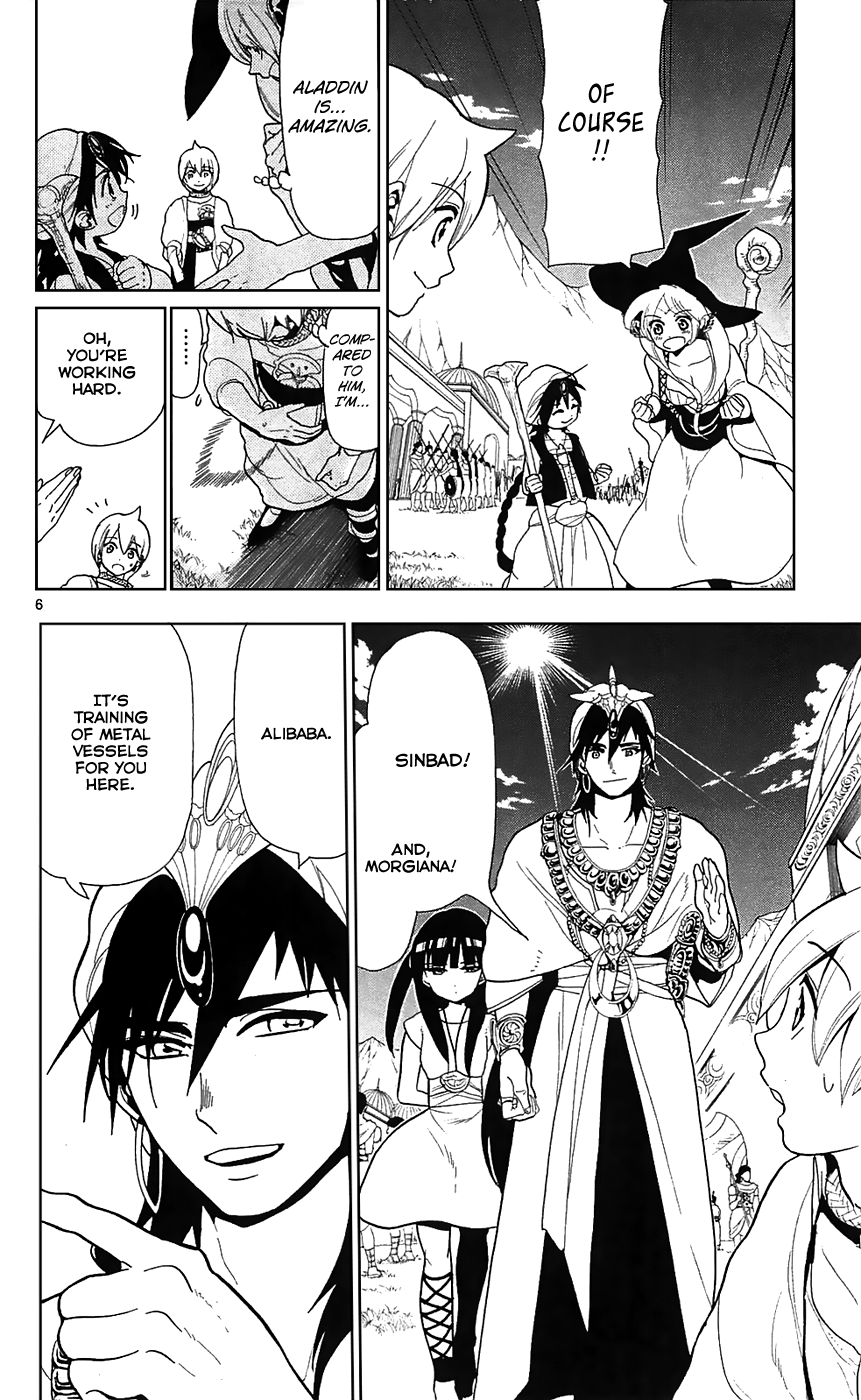 Magi - Labyrinth of Magic Chapter 79 page 12 - Chapter 79: Alibaba's Sword