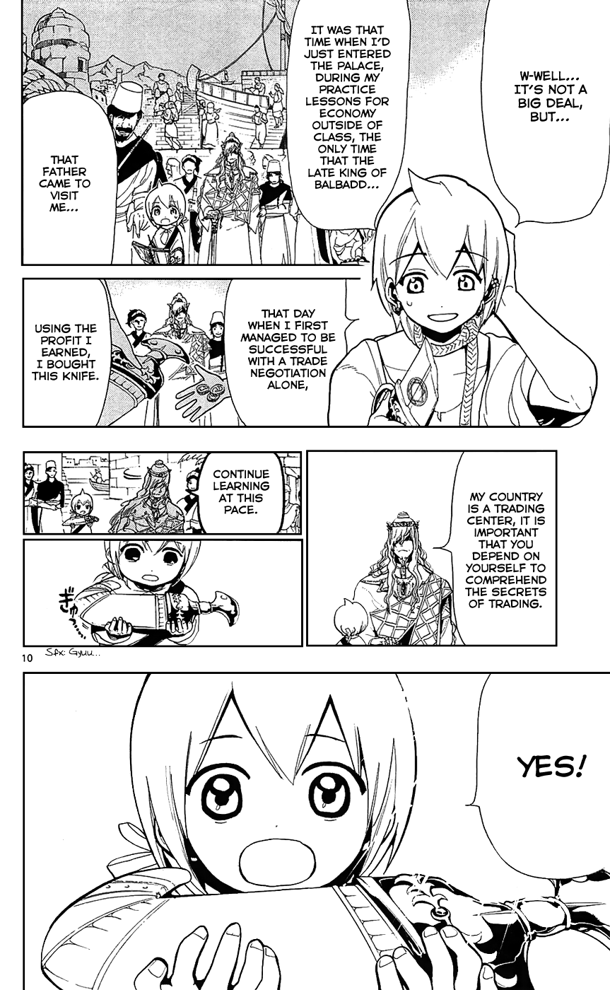 Magi - Labyrinth of Magic Chapter 79 page 16 - Chapter 79: Alibaba's Sword
