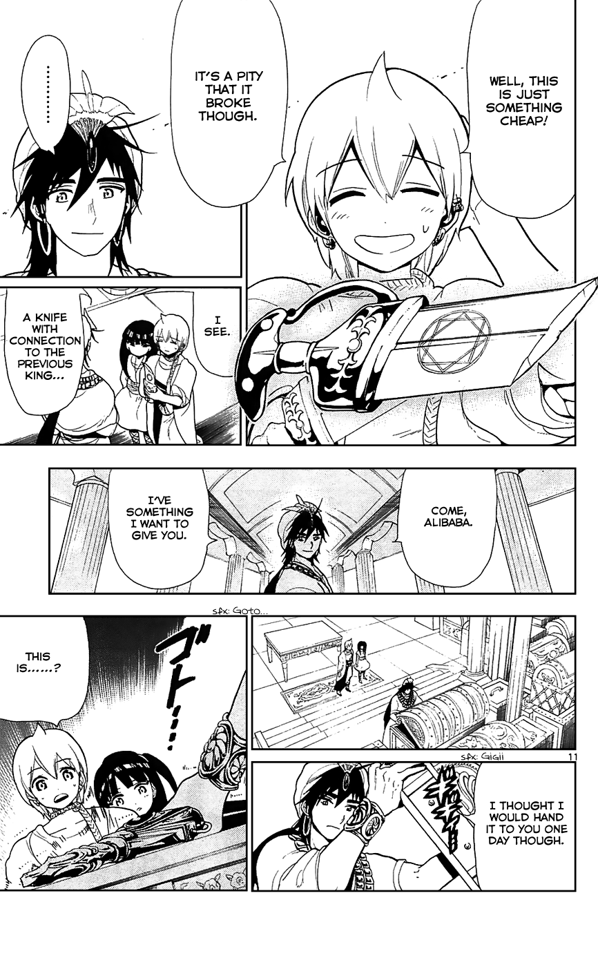 Magi - Labyrinth of Magic Chapter 79 page 17 - Chapter 79: Alibaba's Sword