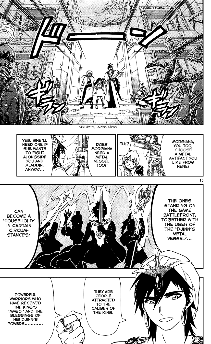 Magi - Labyrinth of Magic Chapter 79 page 21 - Chapter 79: Alibaba's Sword