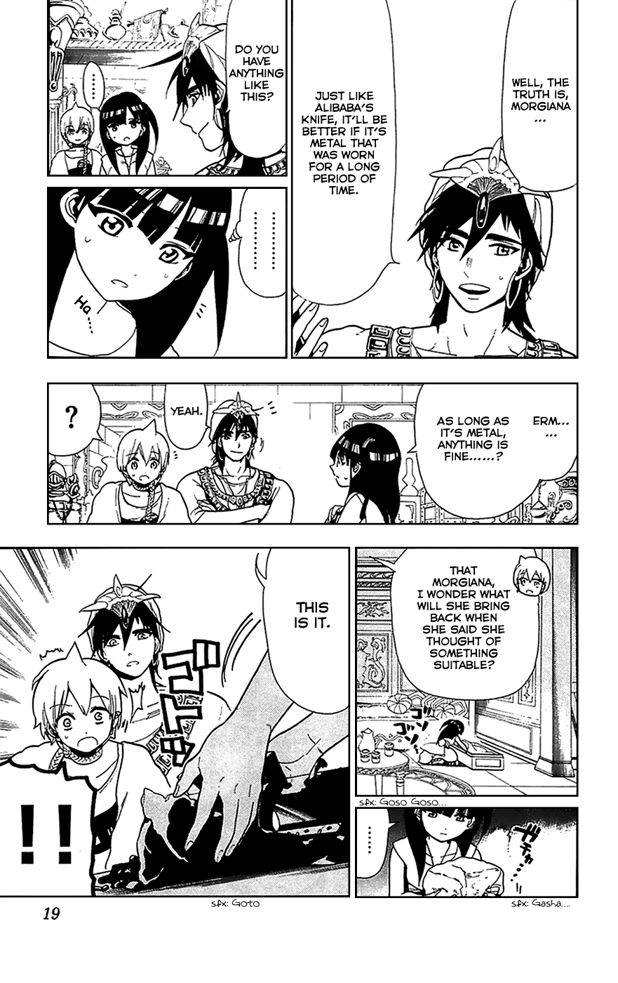 Magi - Labyrinth of Magic Chapter 79 page 23 - Chapter 79: Alibaba's Sword