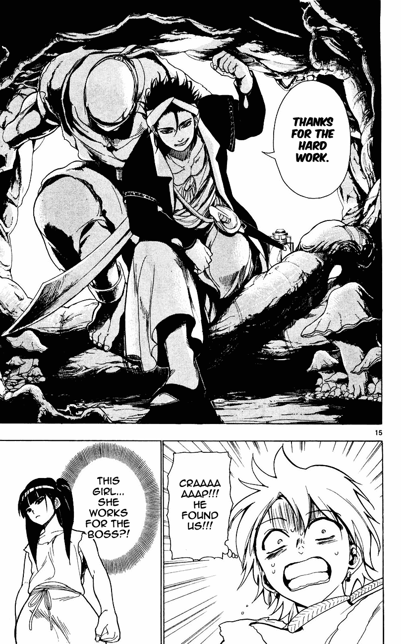 Magi - Labyrinth of Magic Chapter 8 page 18 - Chapter 8: Aladdin's True Identity