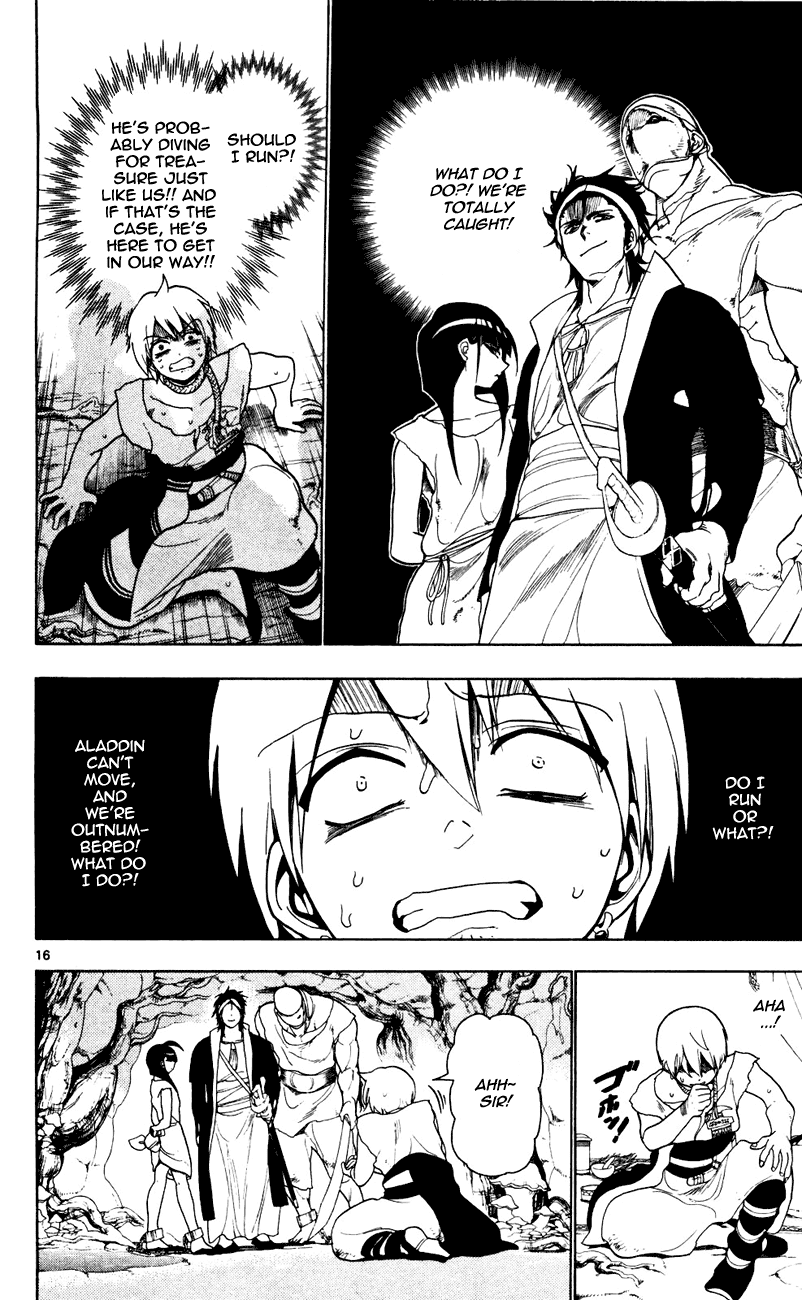 Magi - Labyrinth of Magic Chapter 8 page 19 - Chapter 8: Aladdin's True Identity