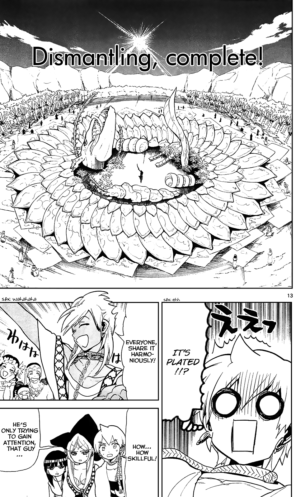 Magi - Labyrinth of Magic Chapter 80 page 13 - Chapter 80: Eight Generals