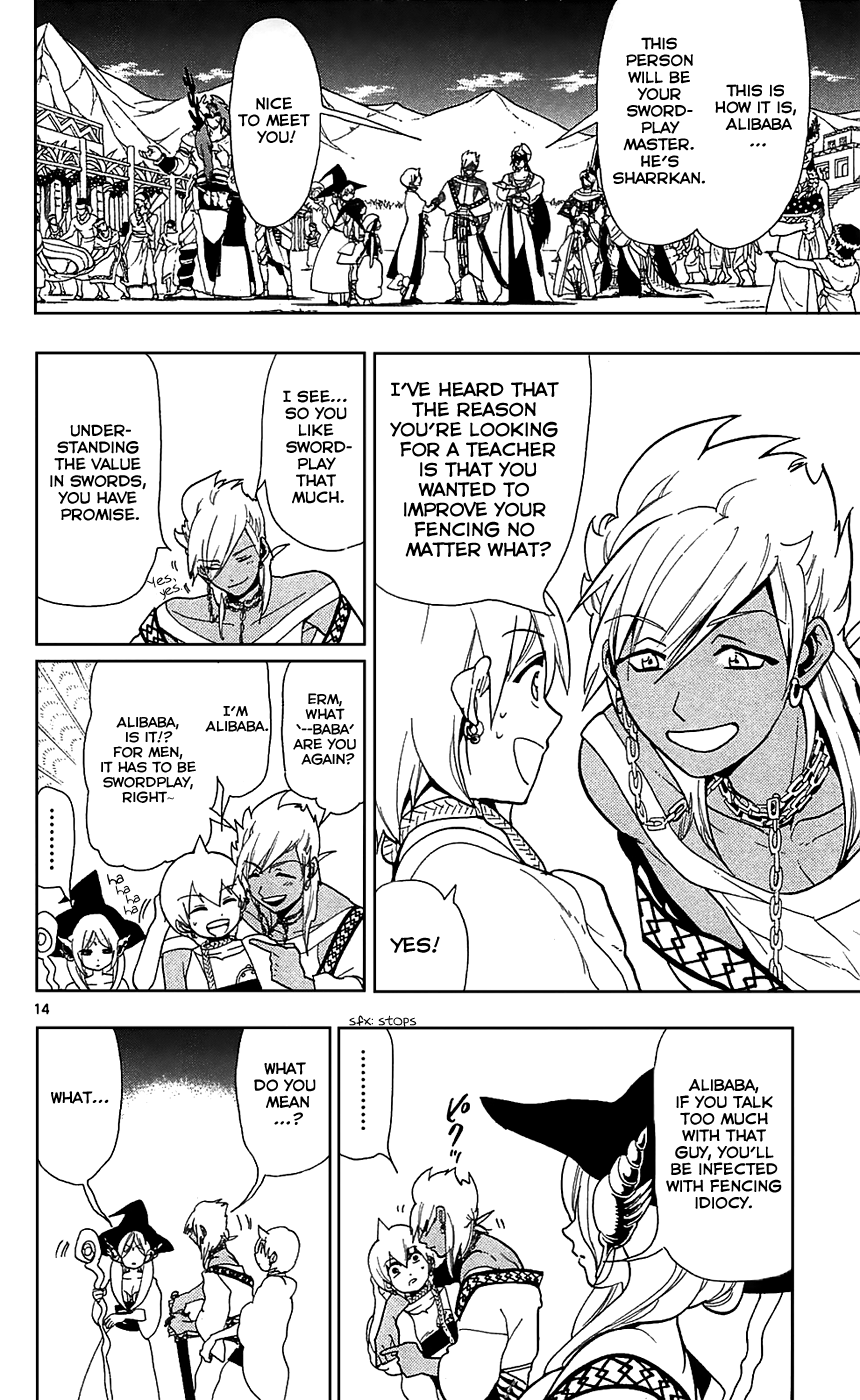 Magi - Labyrinth of Magic Chapter 80 page 14 - Chapter 80: Eight Generals