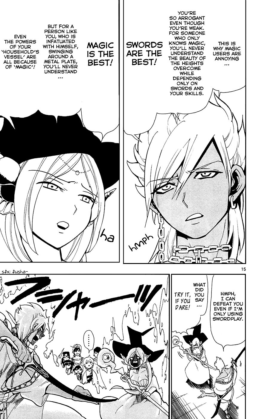 Magi - Labyrinth of Magic Chapter 80 page 15 - Chapter 80: Eight Generals