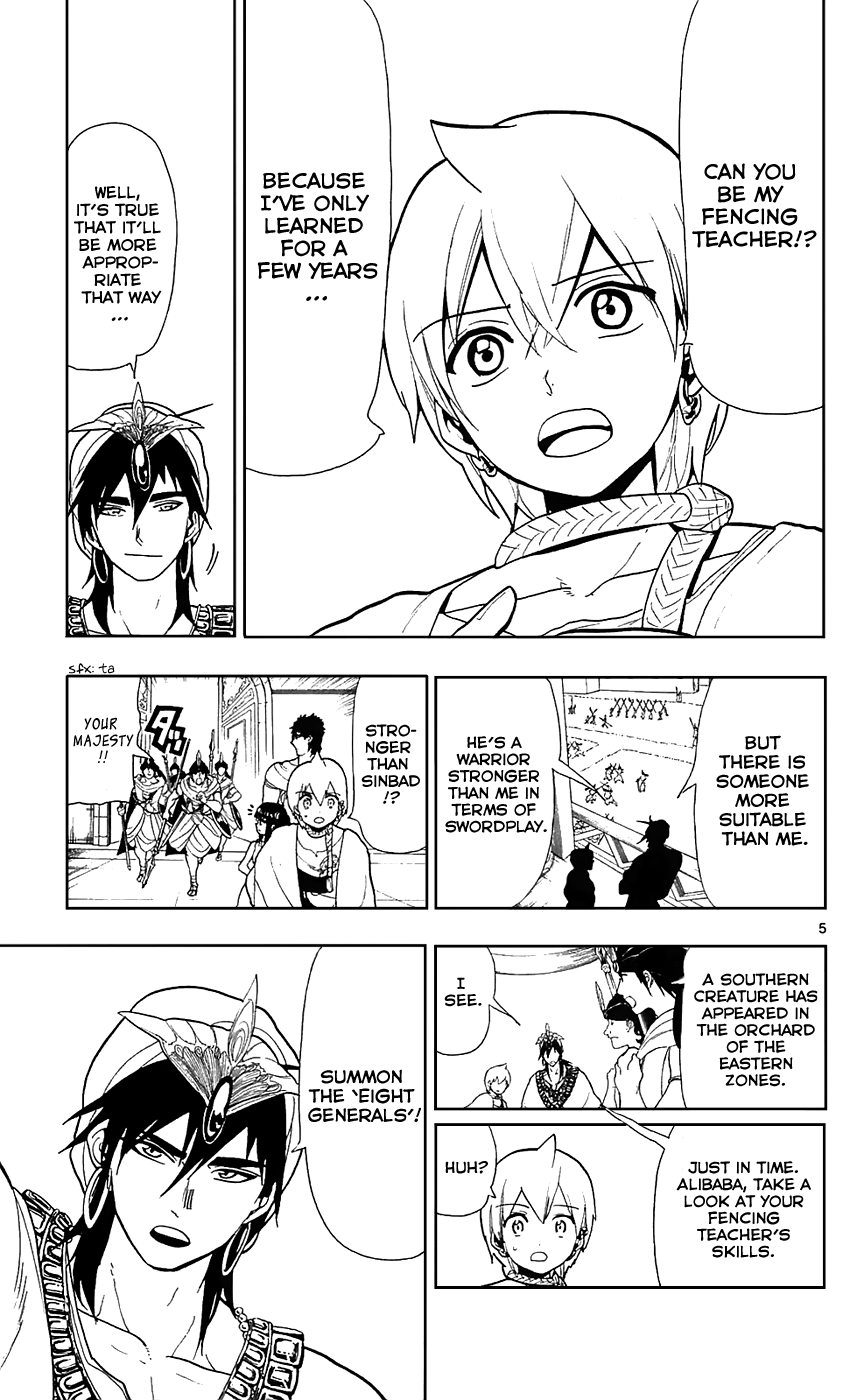 Magi - Labyrinth of Magic Chapter 80 page 6 - Chapter 80: Eight Generals