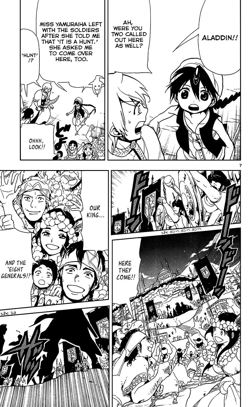 Magi - Labyrinth of Magic Chapter 80 page 8 - Chapter 80: Eight Generals