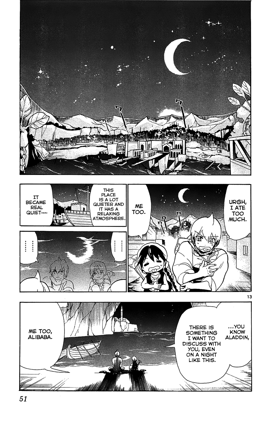 Magi - Labyrinth of Magic Chapter 81 page 14 - Chapter 81: Mahrajan's Night