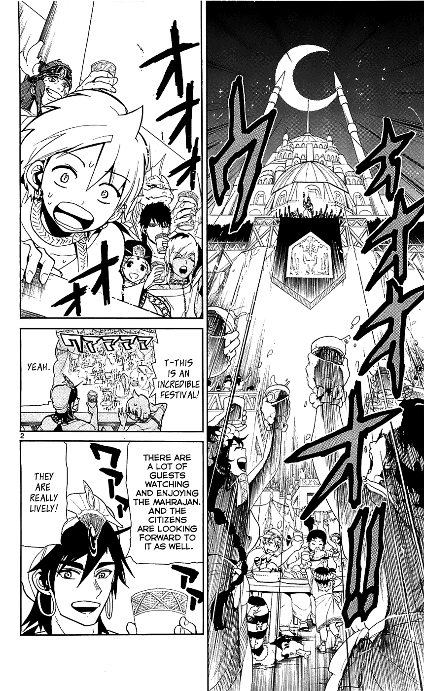 Magi - Labyrinth of Magic Chapter 81 page 3 - Chapter 81: Mahrajan's Night