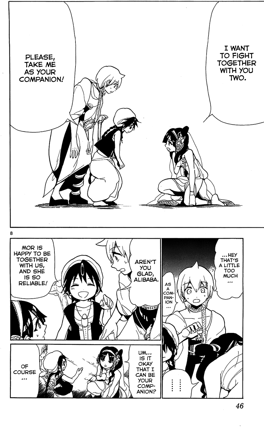 Magi - Labyrinth of Magic Chapter 81 page 9 - Chapter 81: Mahrajan's Night