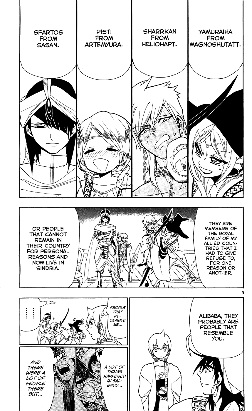 Magi - Labyrinth of Magic Chapter 82 page 10 - Chapter 82: A Big Country