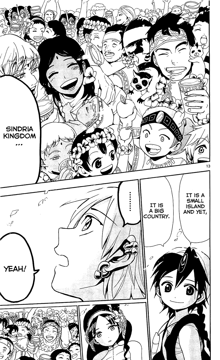 Magi - Labyrinth of Magic Chapter 82 page 14 - Chapter 82: A Big Country