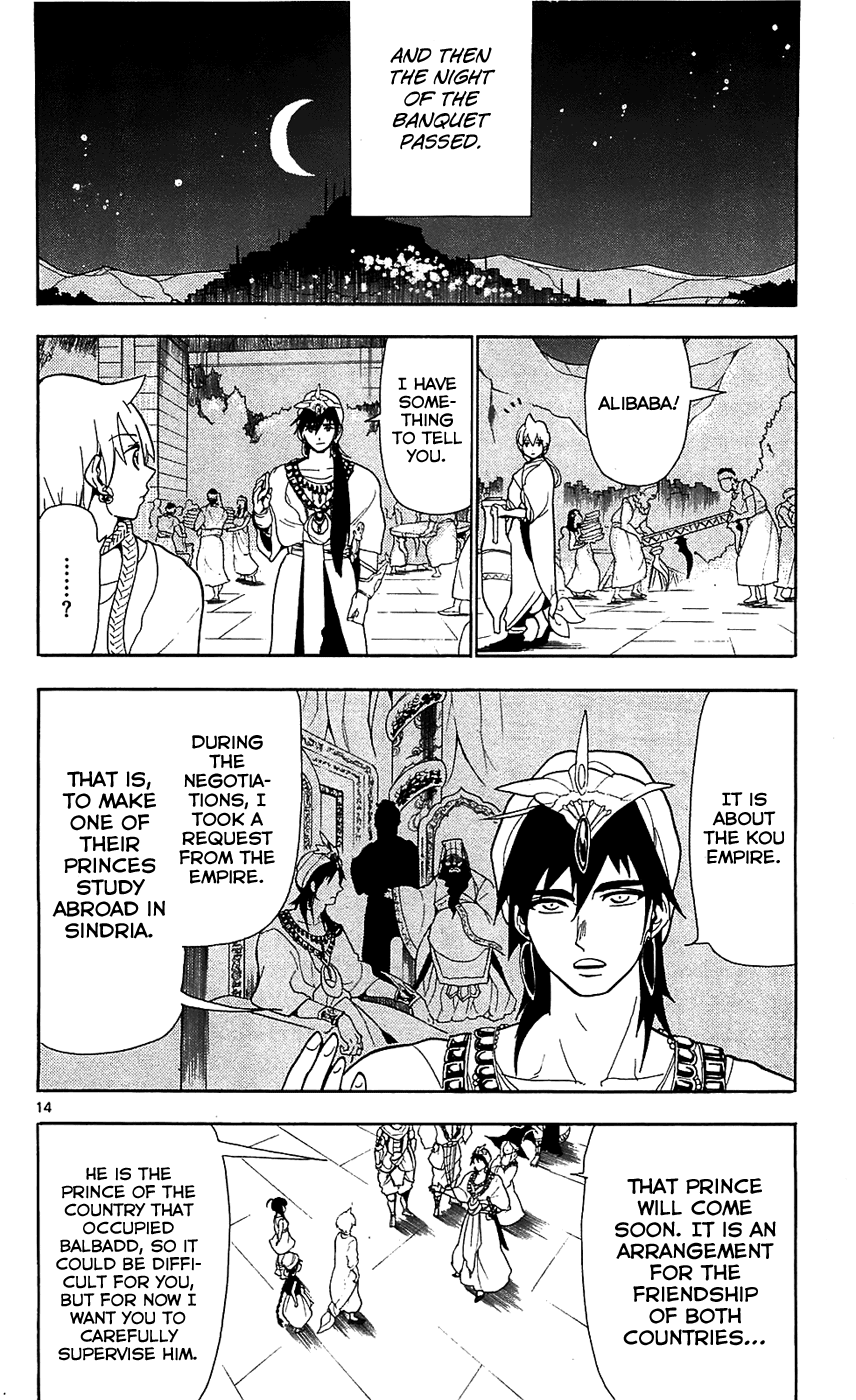 Magi - Labyrinth of Magic Chapter 82 page 15 - Chapter 82: A Big Country