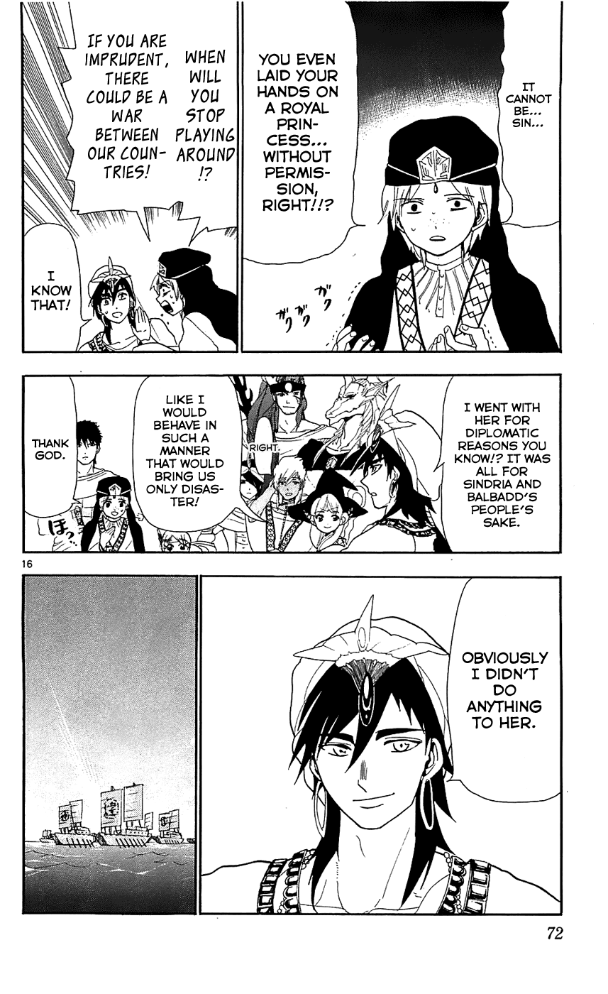 Magi - Labyrinth of Magic Chapter 82 page 17 - Chapter 82: A Big Country