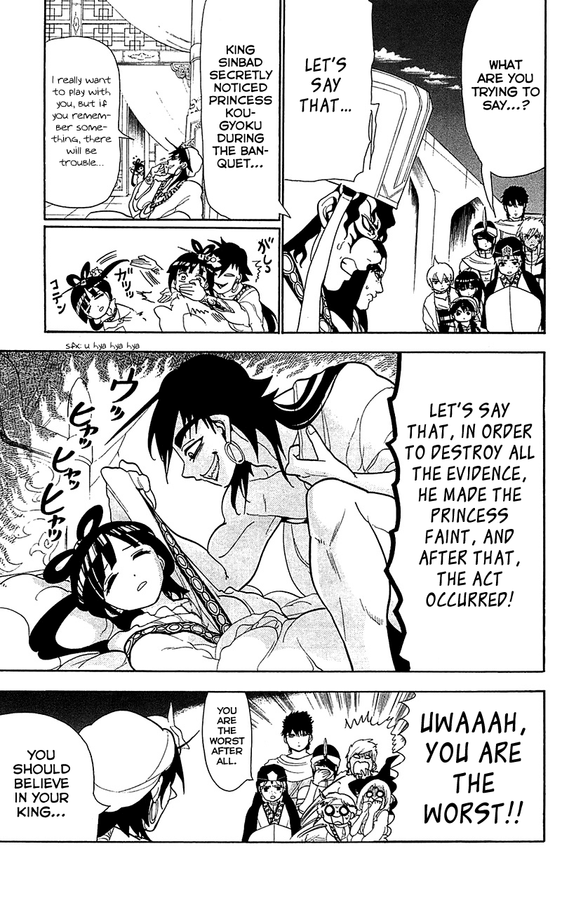 Magi - Labyrinth of Magic Chapter 84 page 10 - Chapter 84: Kougyoku And Sinbad