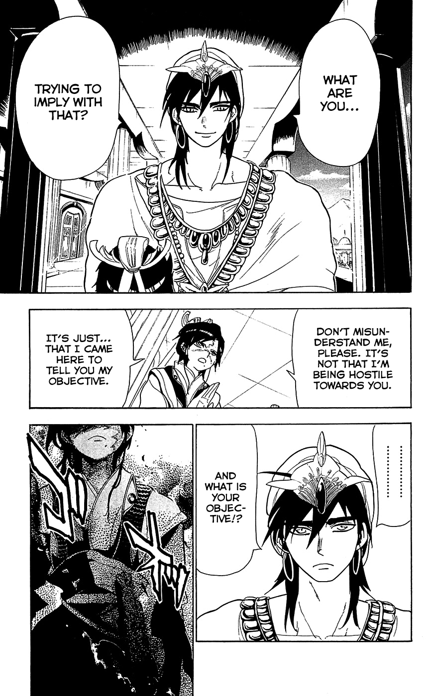 Magi - Labyrinth of Magic Chapter 86 page 18 - Chapter 86: His Name is Ren Hakuryuu