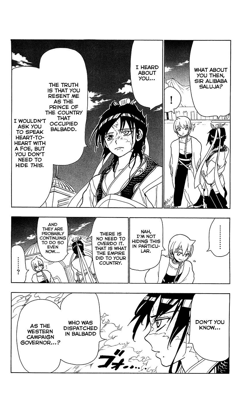 Magi - Labyrinth of Magic Chapter 87 page 11 - Chapter 87: The Royal Prince and the Imperial Prince