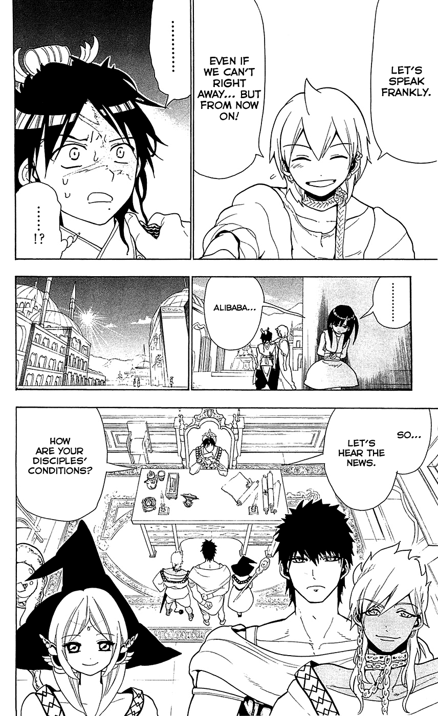 Magi - Labyrinth of Magic Chapter 87 page 15 - Chapter 87: The Royal Prince and the Imperial Prince