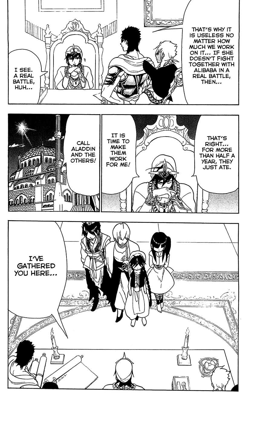 Magi - Labyrinth of Magic Chapter 87 page 17 - Chapter 87: The Royal Prince and the Imperial Prince