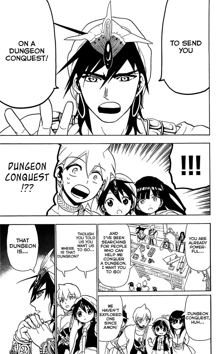 Magi - Labyrinth of Magic Chapter 87 page 18 - Chapter 87: The Royal Prince and the Imperial Prince