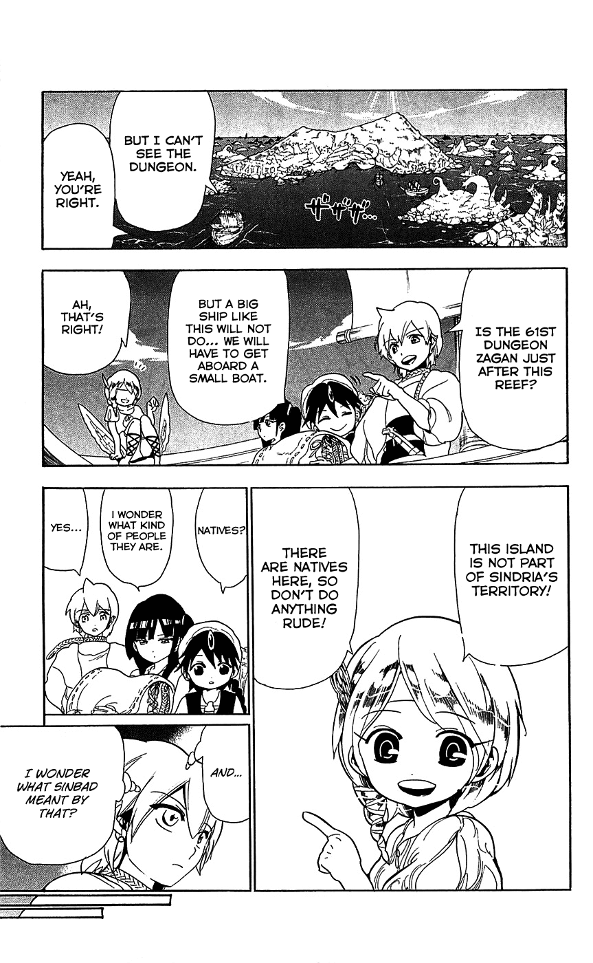 Magi - Labyrinth of Magic Chapter 88 page 18 - Chapter 88: The Voyage Towards Zagan