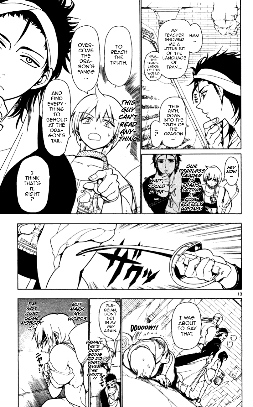 Magi - Labyrinth of Magic Chapter 9 page 14 - Chapter 9: Tyrant