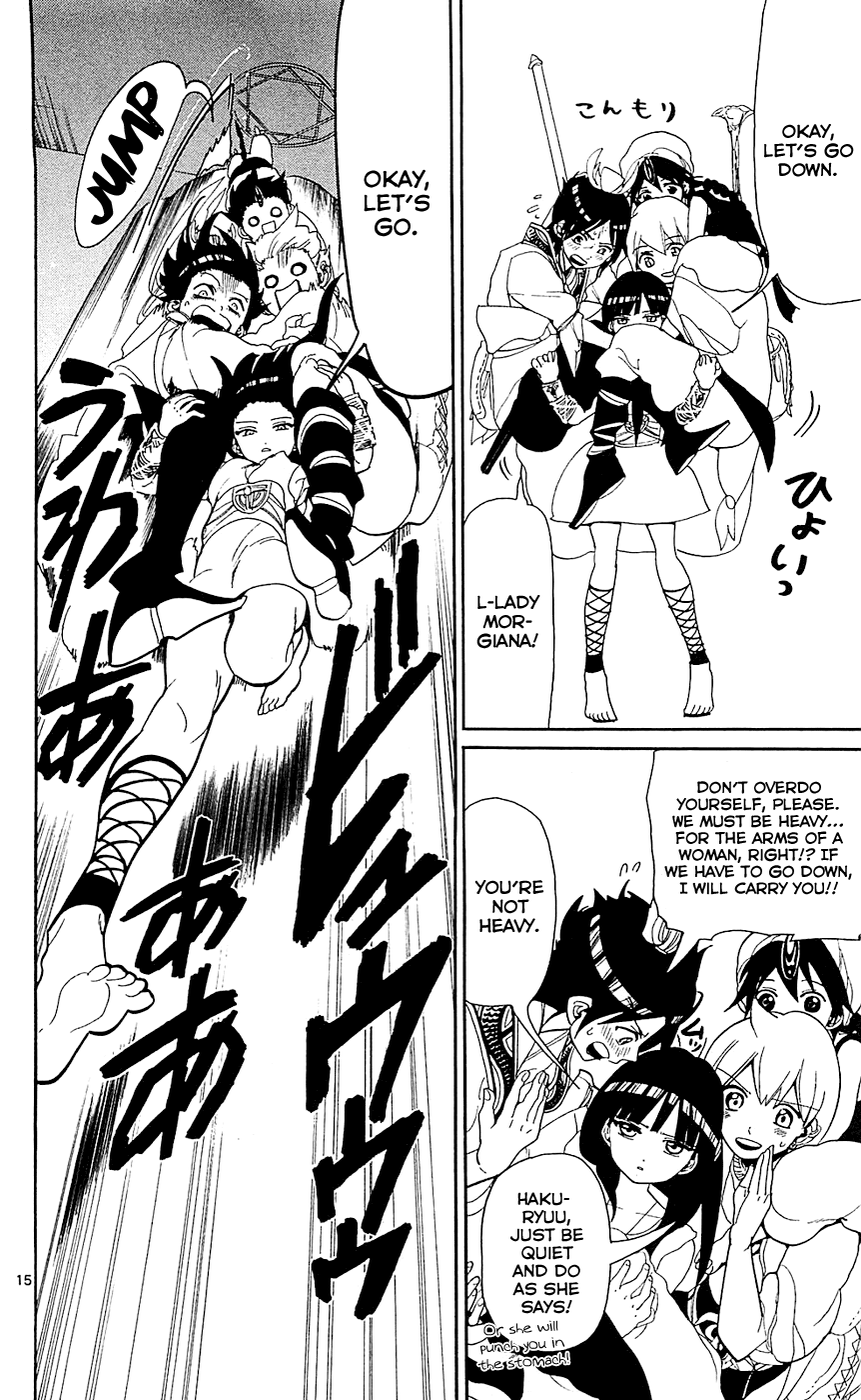 Magi - Labyrinth of Magic Chapter 90 page 17 - Chapter 90: Another Dungeon