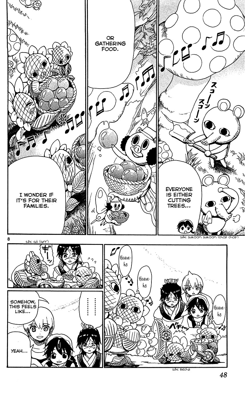 Magi - Labyrinth of Magic Chapter 91 page 10 - Chapter 91: Inside of Zagan