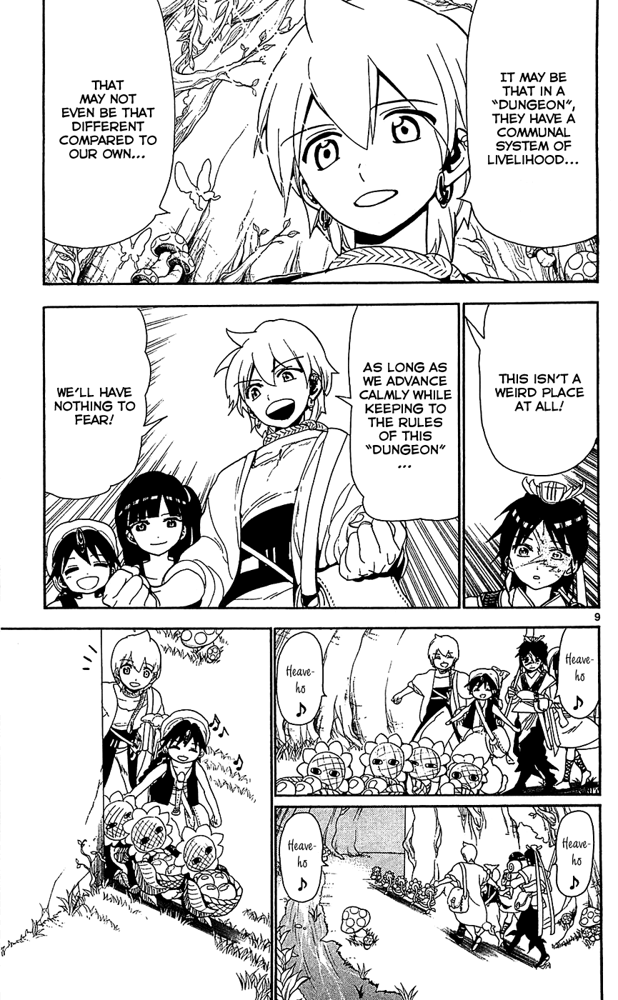Magi - Labyrinth of Magic Chapter 91 page 11 - Chapter 91: Inside of Zagan
