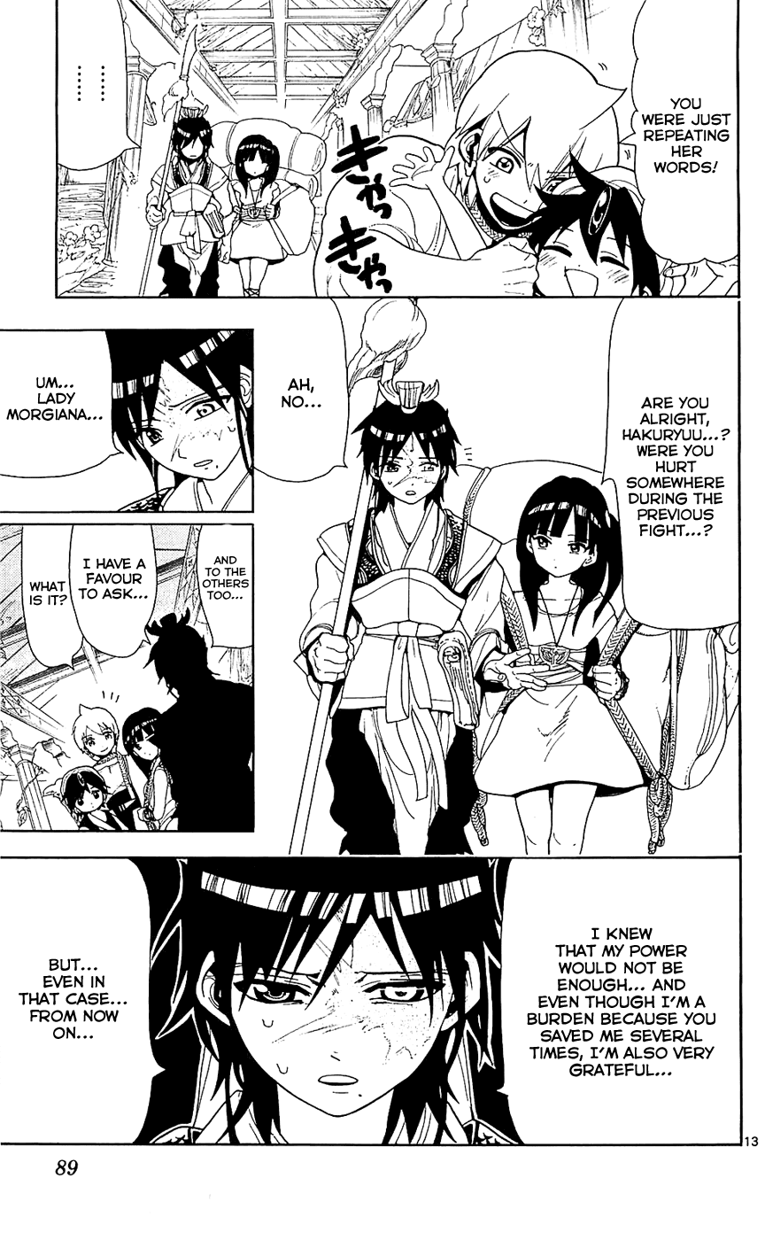 Magi - Labyrinth of Magic Chapter 93 page 15 - Chapter 93: Halhaal Rasas