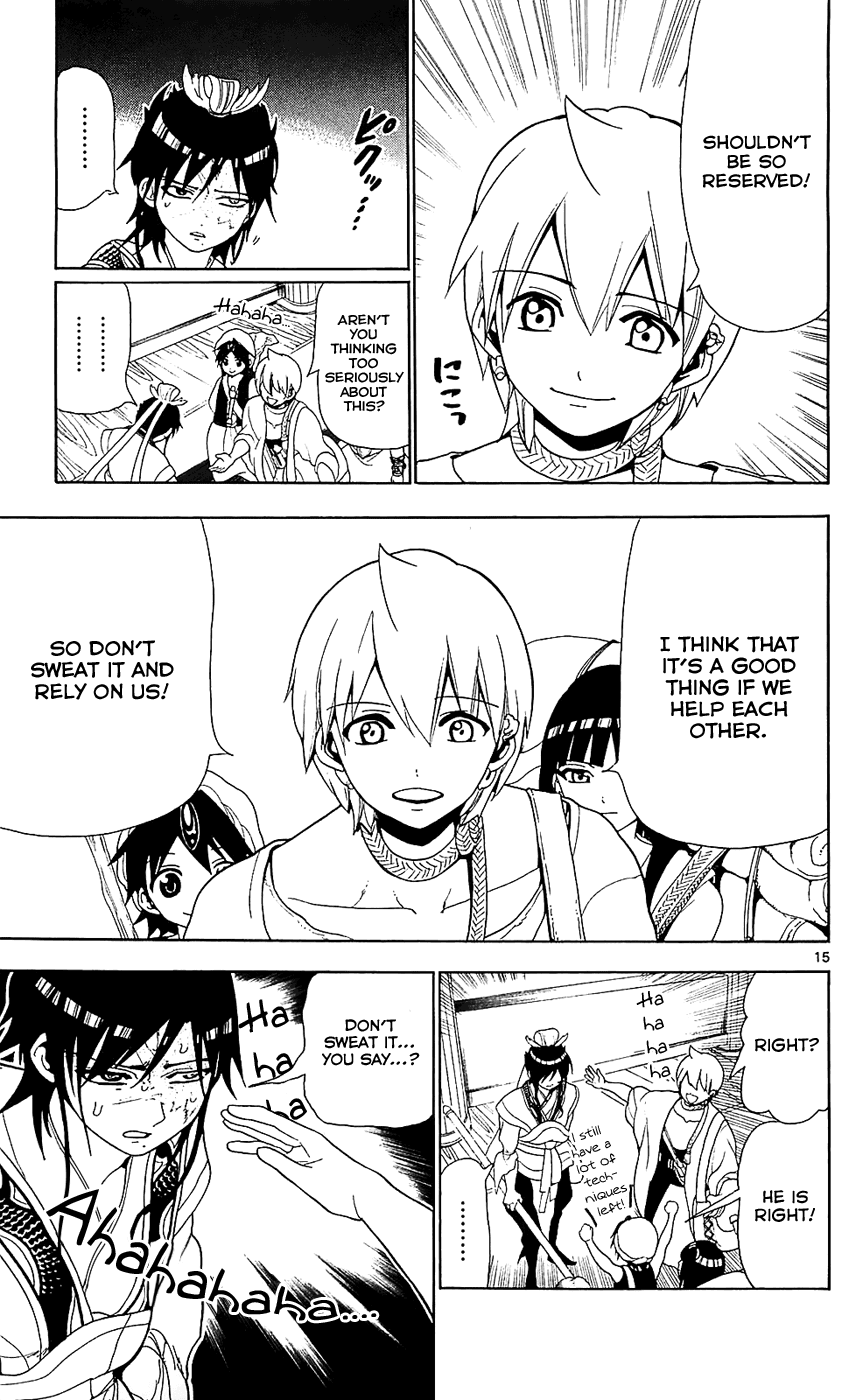 Magi - Labyrinth of Magic Chapter 93 page 17 - Chapter 93: Halhaal Rasas