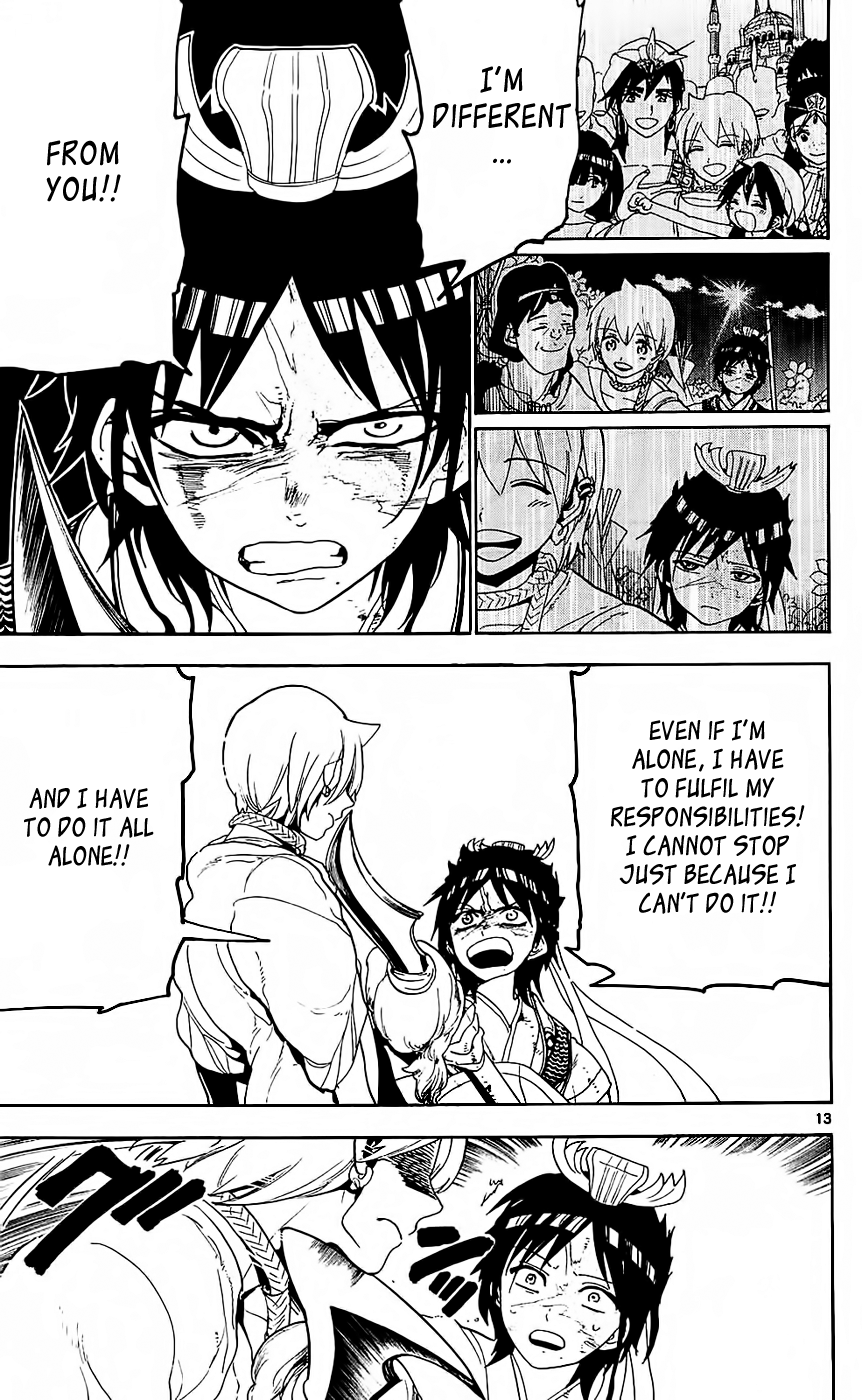 Magi - Labyrinth of Magic Chapter 95 page 14 - Chapter 95: Weakling