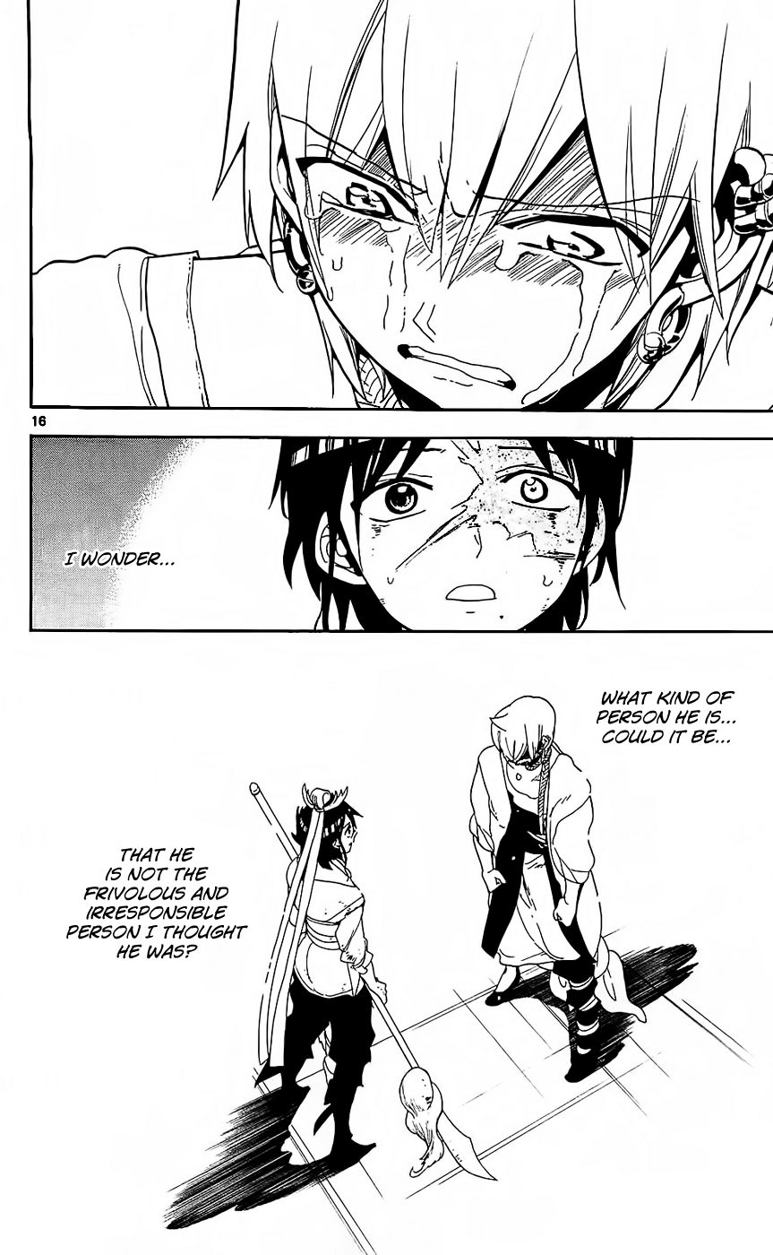 Magi - Labyrinth of Magic Chapter 95 page 17 - Chapter 95: Weakling