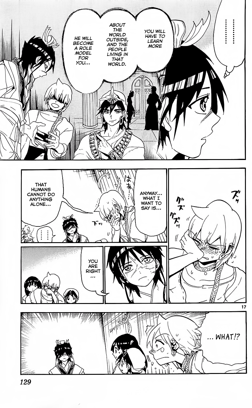 Magi - Labyrinth of Magic Chapter 95 page 18 - Chapter 95: Weakling