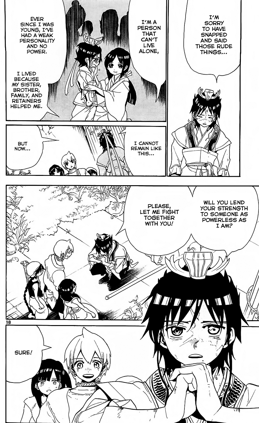 Magi - Labyrinth of Magic Chapter 95 page 19 - Chapter 95: Weakling