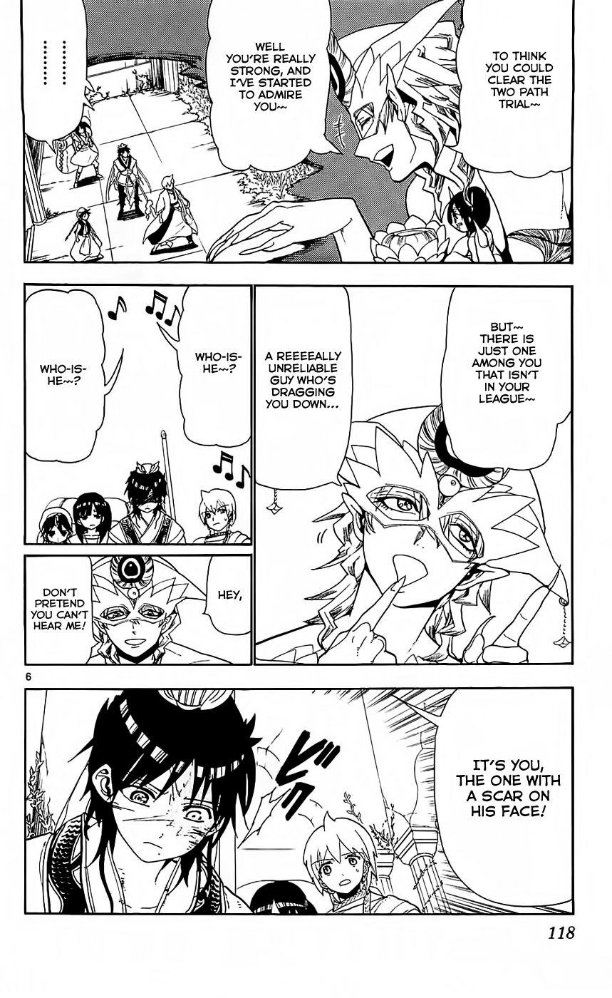 Magi - Labyrinth of Magic Chapter 95 page 7 - Chapter 95: Weakling