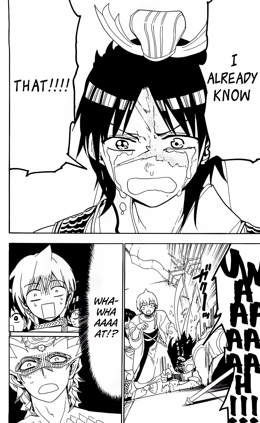 Magi - Labyrinth of Magic Chapter 95 page 9 - Chapter 95: Weakling