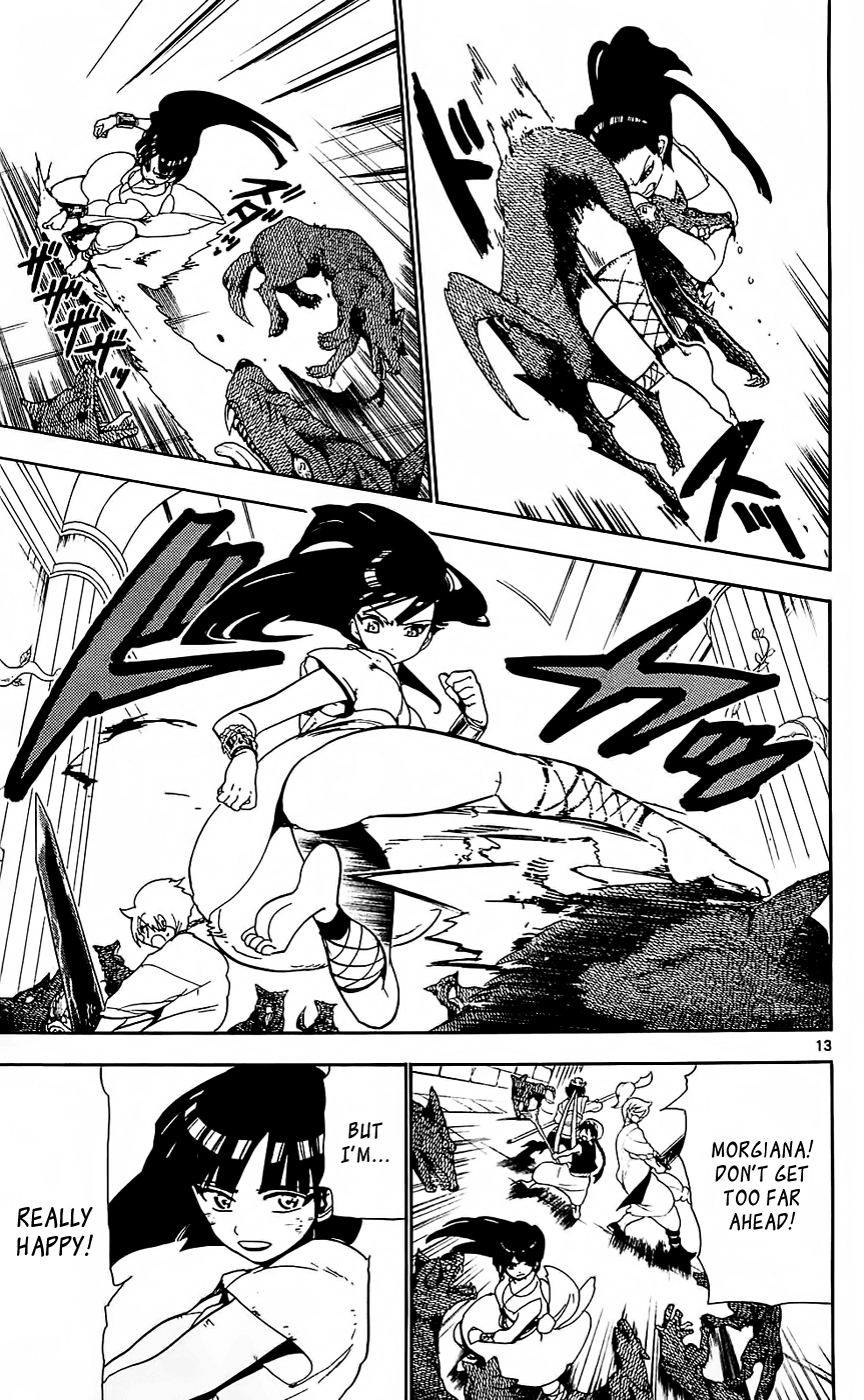 Magi - Labyrinth of Magic Chapter 96 page 15 - Chapter 96: Zagan's Magic