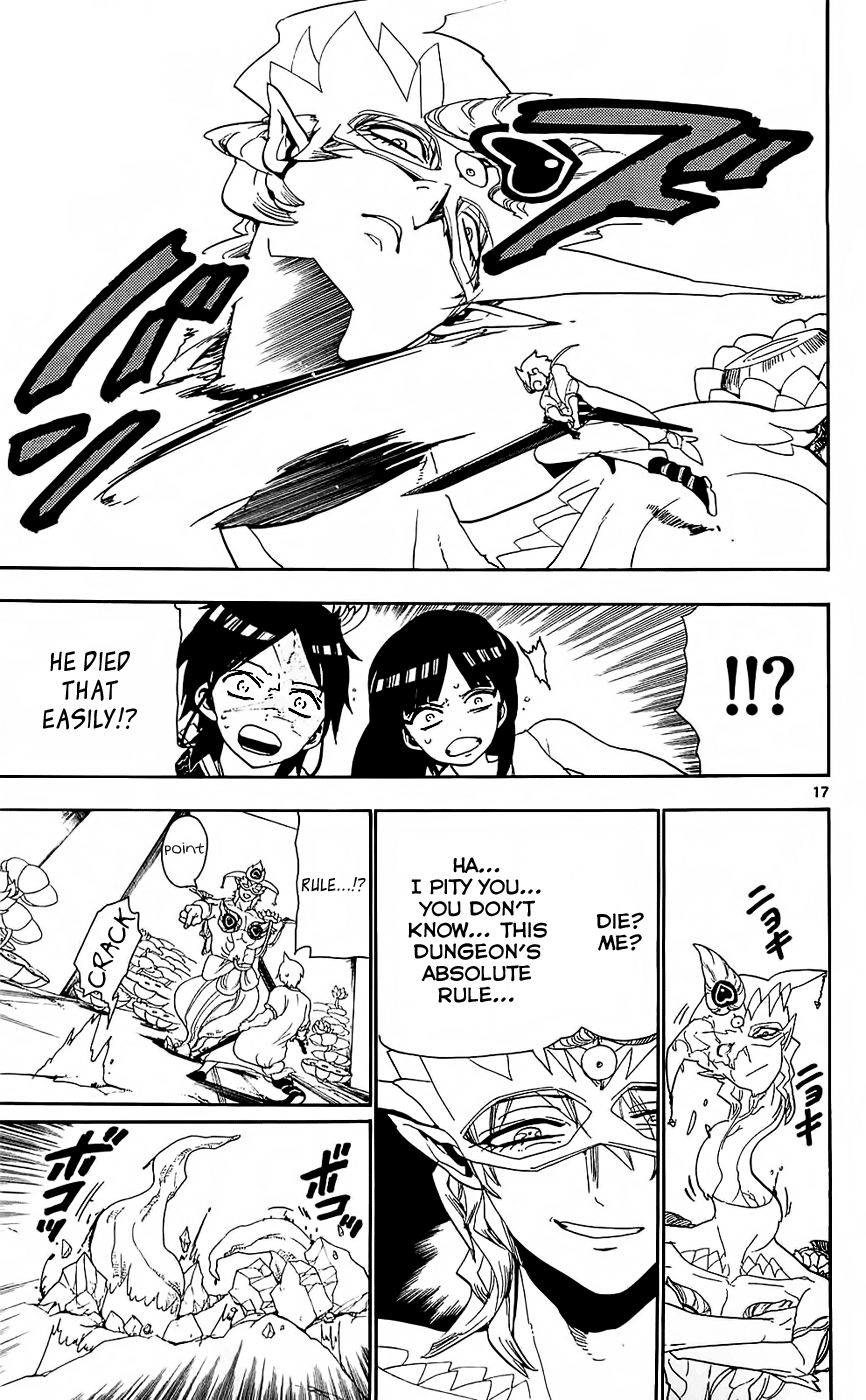 Magi - Labyrinth of Magic Chapter 96 page 19 - Chapter 96: Zagan's Magic