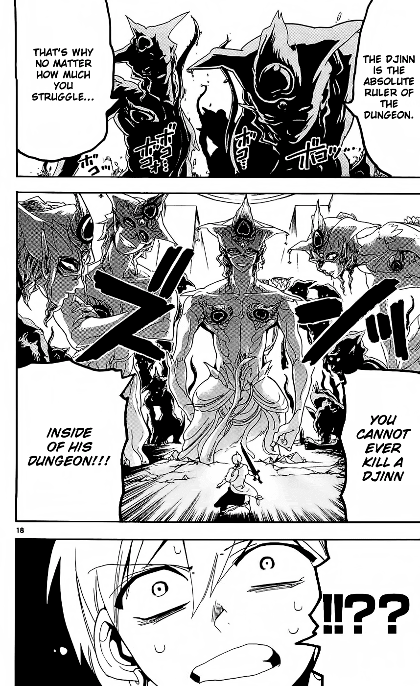 Magi - Labyrinth of Magic Chapter 96 page 20 - Chapter 96: Zagan's Magic