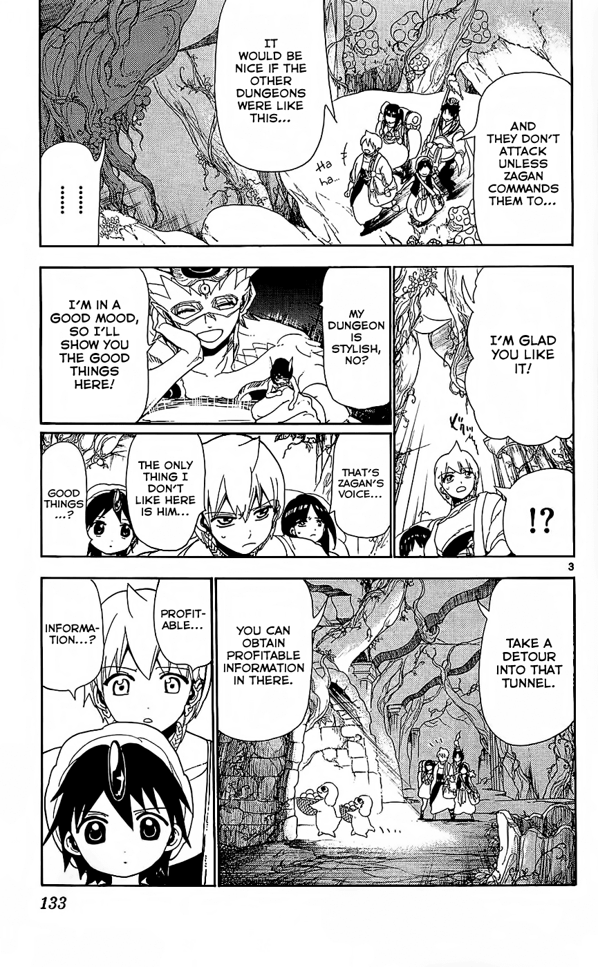 Magi - Labyrinth of Magic Chapter 96 page 5 - Chapter 96: Zagan's Magic