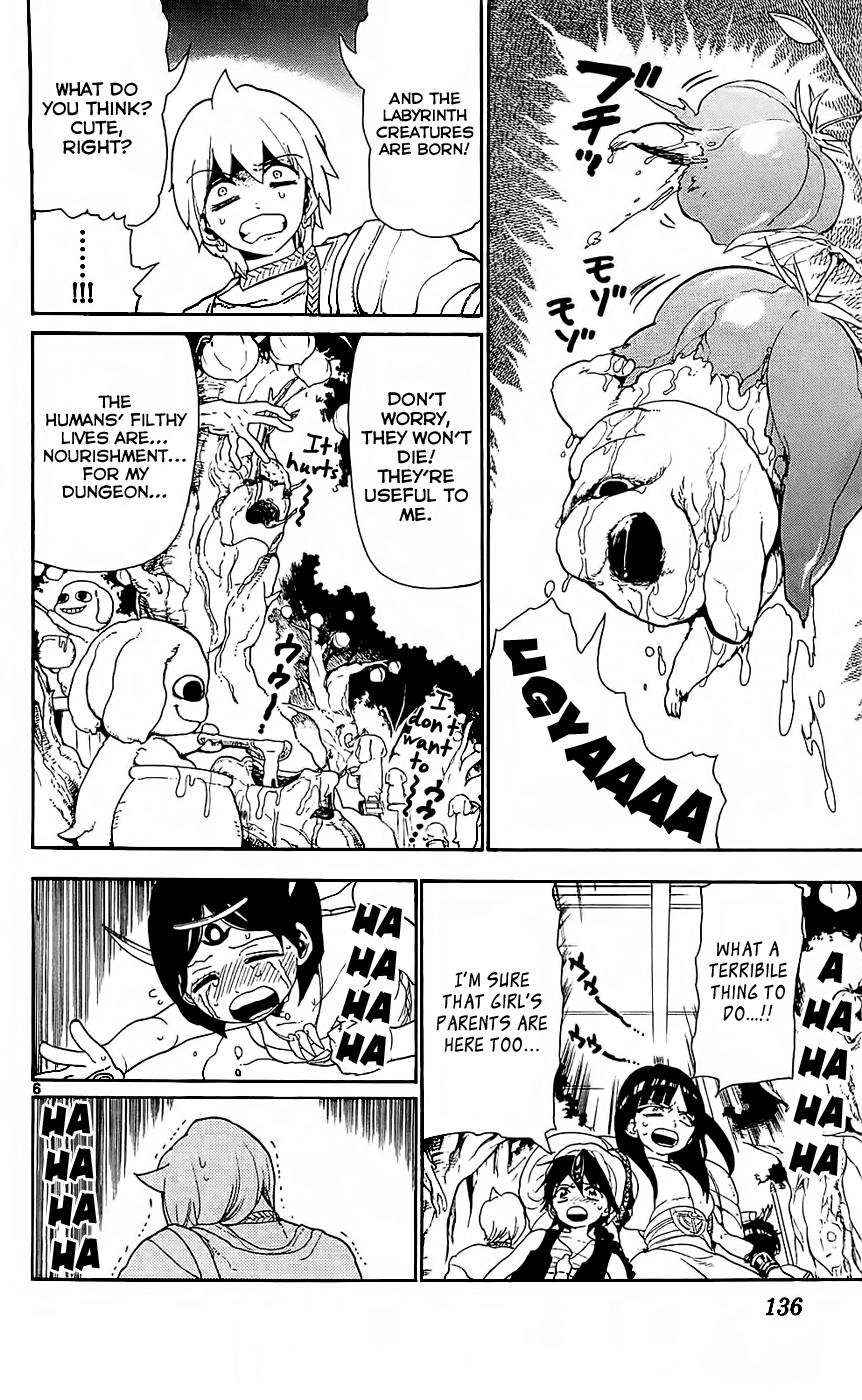 Magi - Labyrinth of Magic Chapter 96 page 8 - Chapter 96: Zagan's Magic
